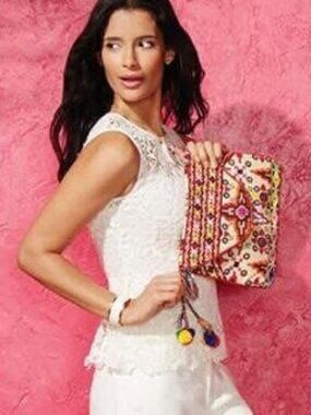 CAbi St. Barth's Boho Clutch